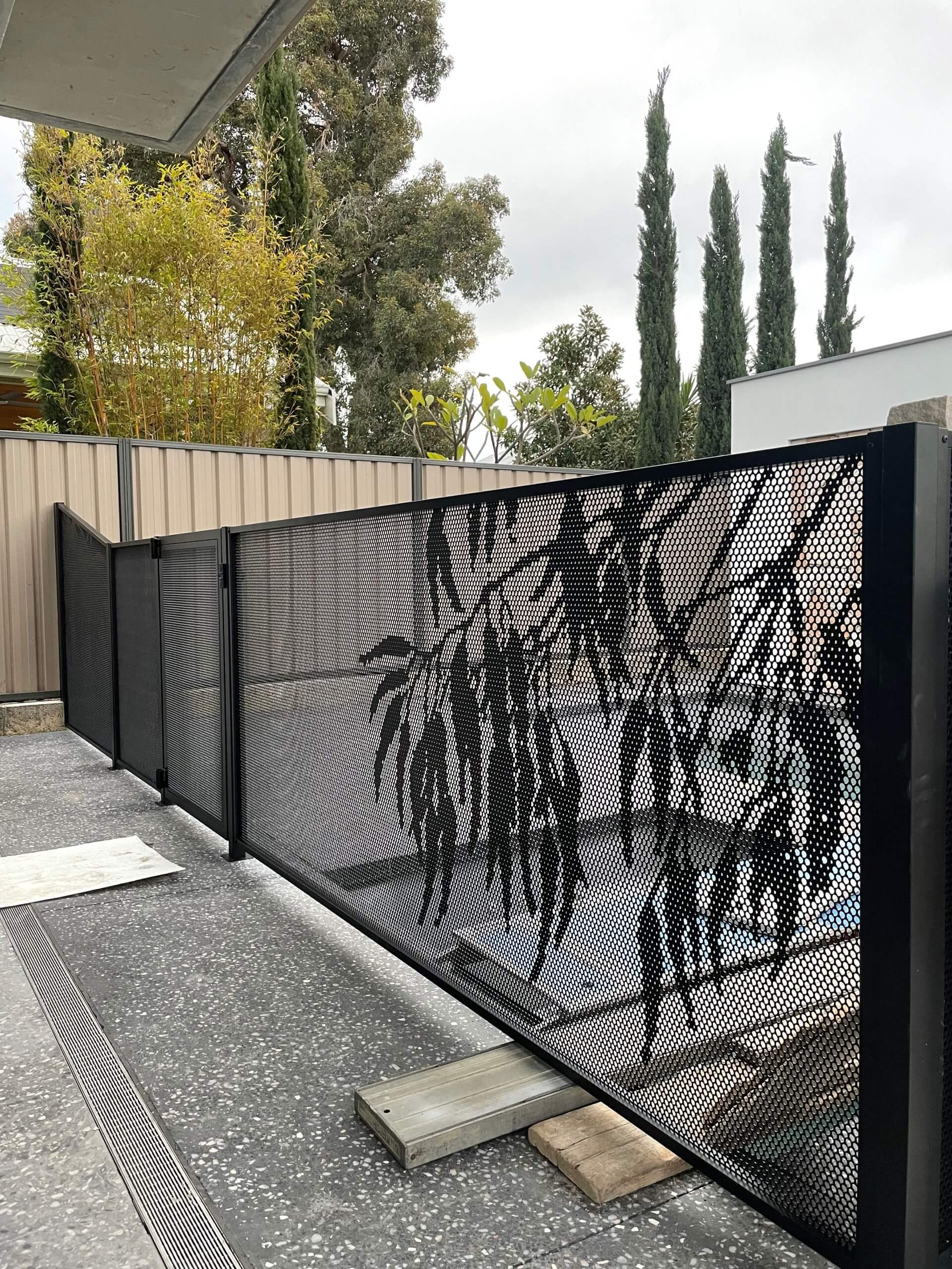 Pure Perf pool fence, Mount Pleasant WA