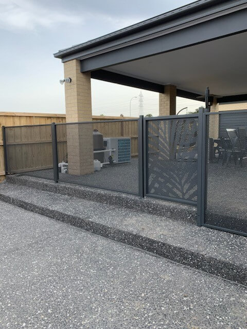 Perf panels in Textured Monument, Langwarrin Victoria